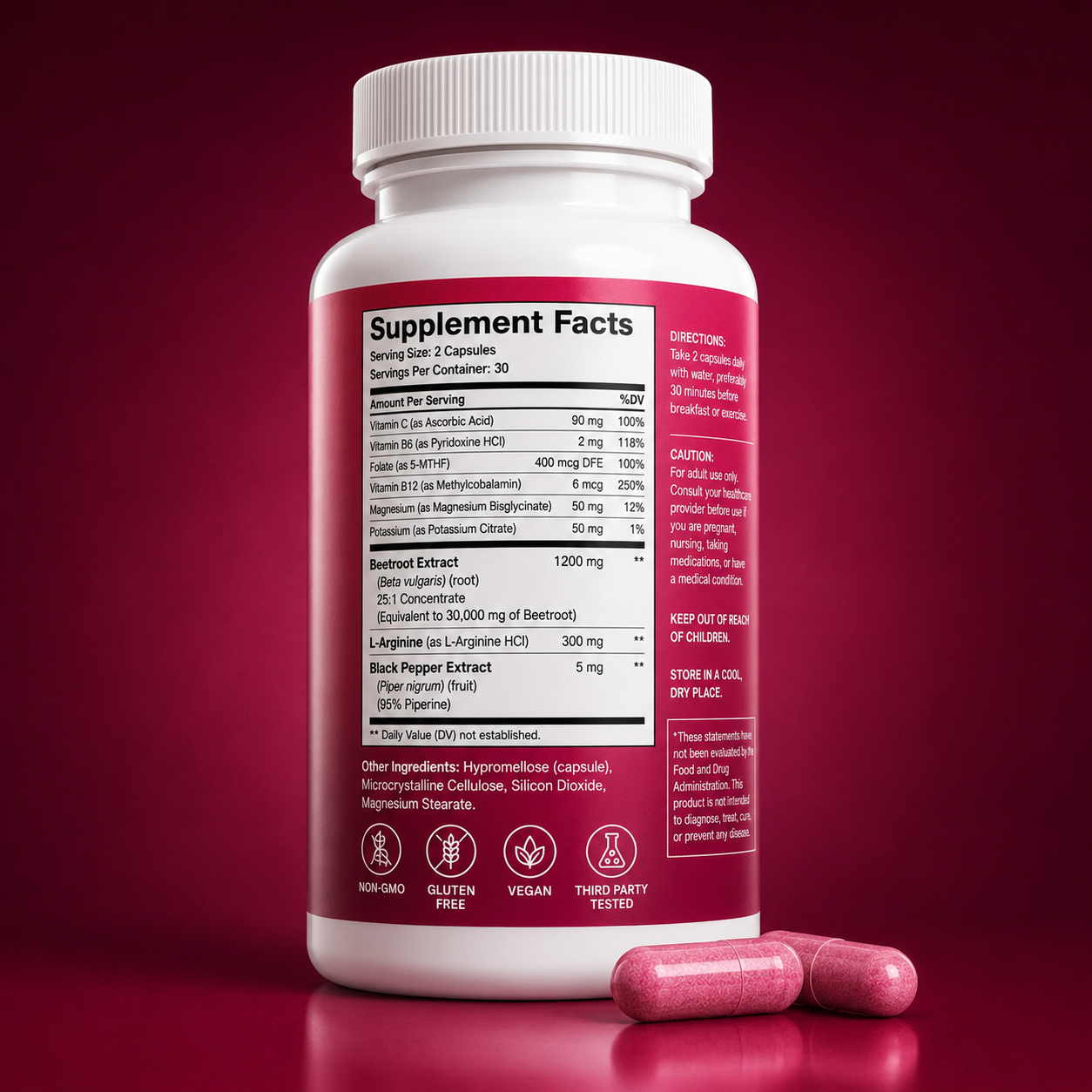 RootWell Beetroot Nitric Oxide — Clean Energy Without the Crash