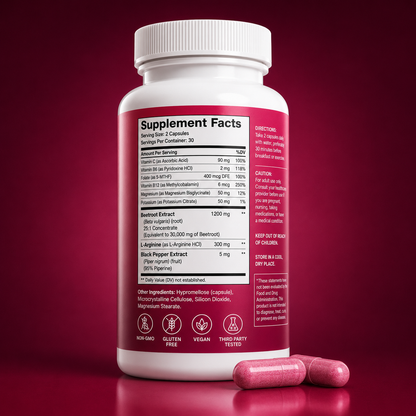 RootWell Beetroot Nitric Oxide — Clean Energy Without the Crash